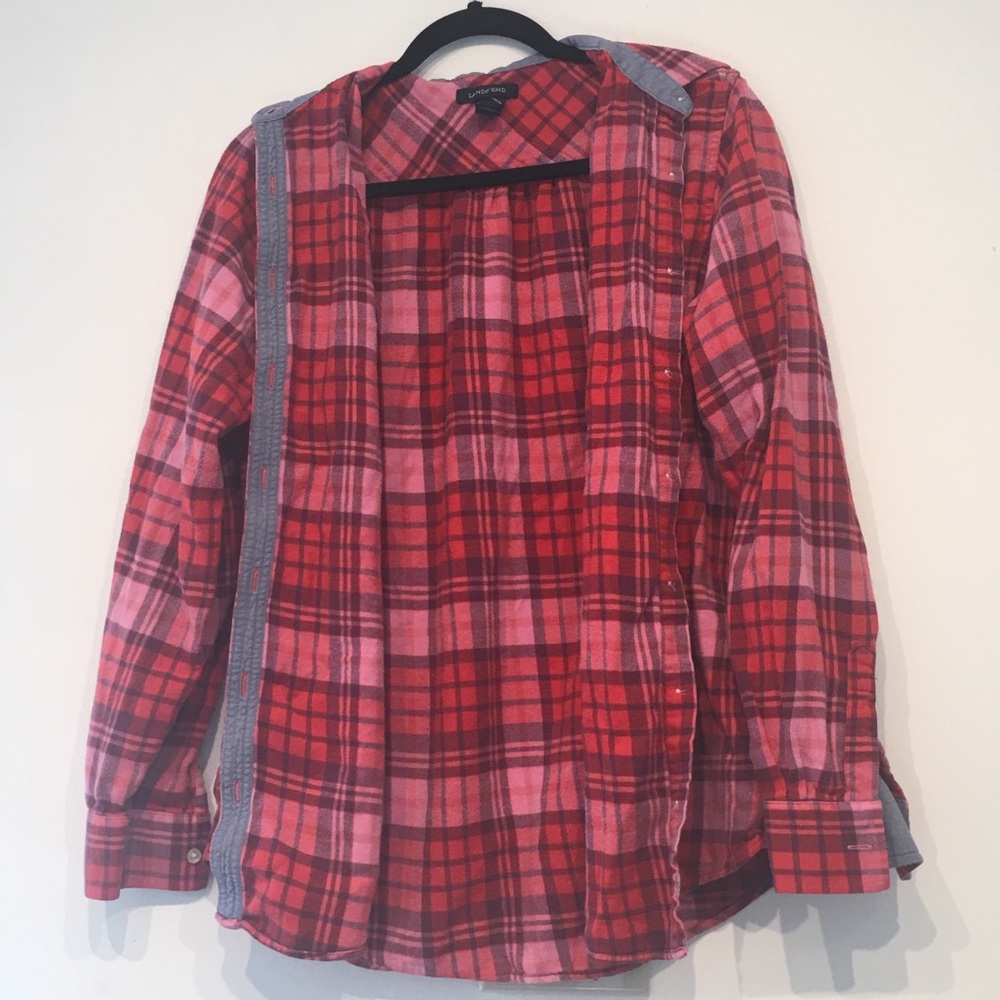 Lands' End Flannel Shirt